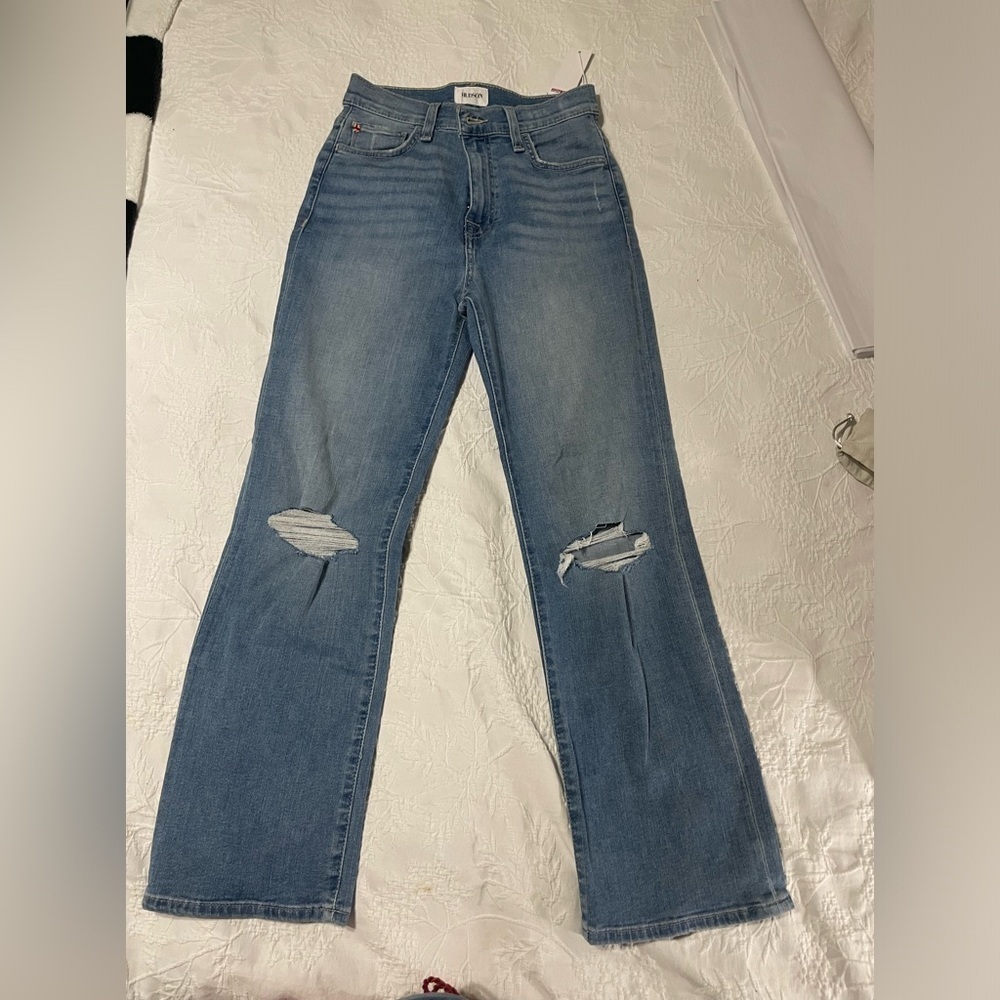 NWT Hudson NOA High Rise Straight Crop Size 25